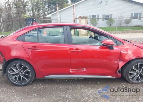 2021 Toyota Corolla Se from USA, damaged, VIN JTDS4MCE2MJ054525